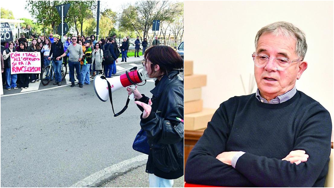 Mancano le aule, il liceo De André di Olbia protesta. Nizzi: «Al lavoro per risolvere il problema»