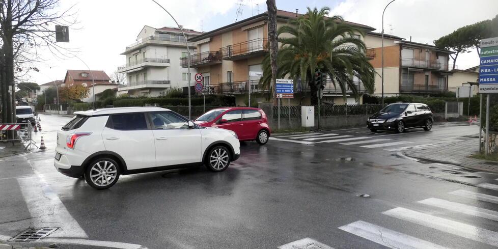 Lido di Camaiore, nuovo T-Red lungo via Trieste