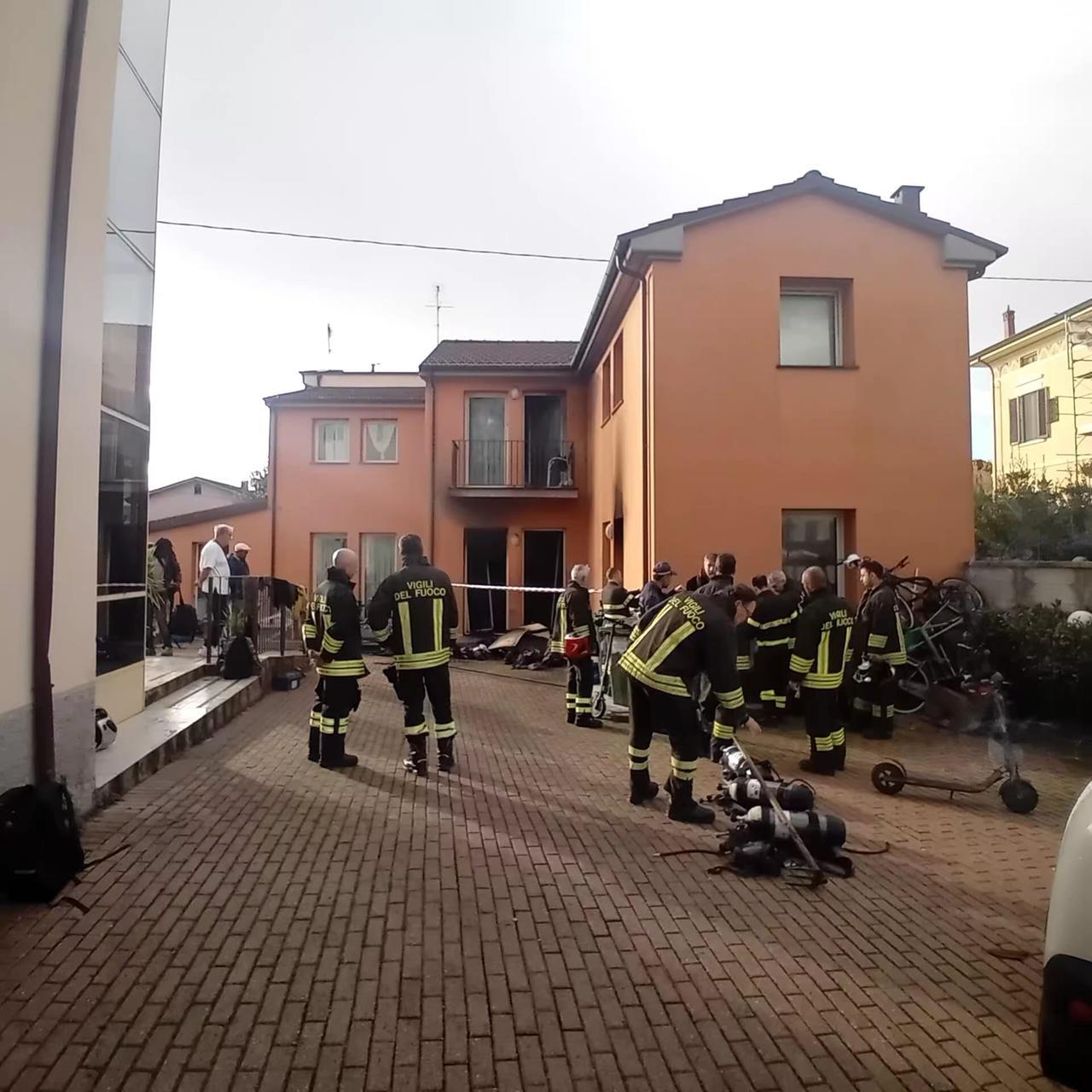 
	L'incendio

