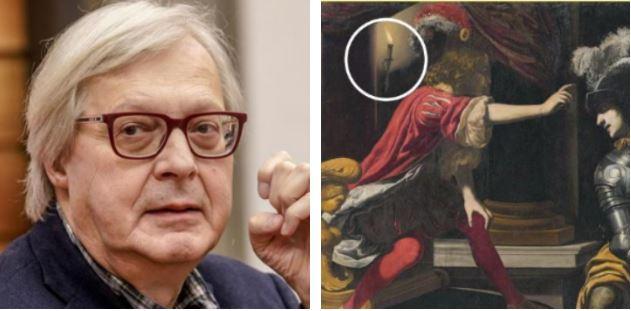 Vittorio Sgarbi e l’opera d’arte alterata: il quadro rimarrà sotto sequestro