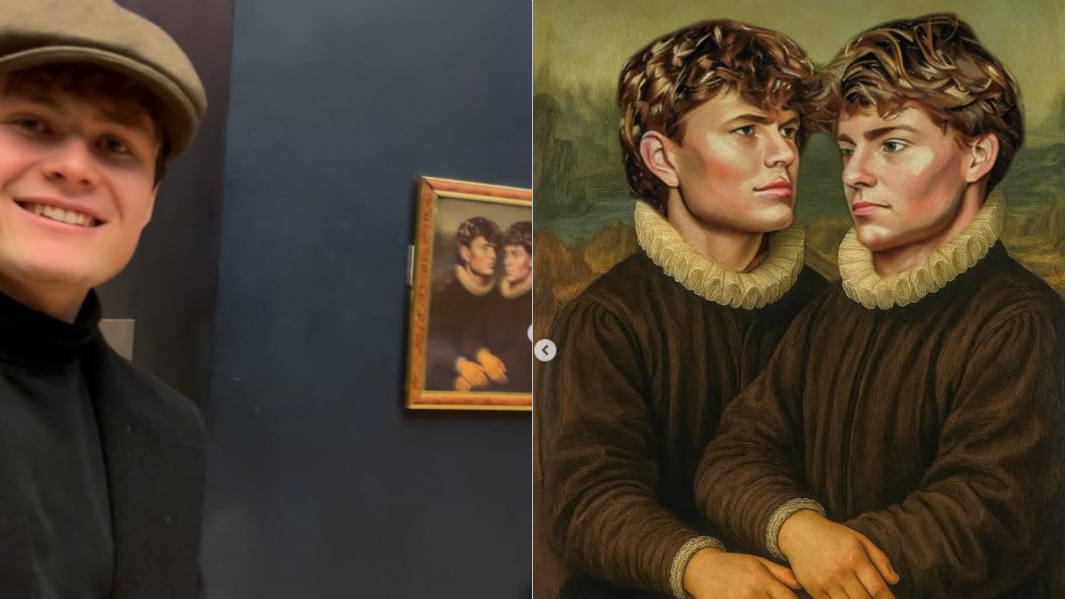 Nuova beffa al Louvre: due tiktoker appendono il loro ritratto nella stanza della Gioconda – VIDEO