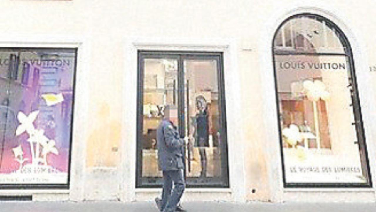 La boutique presa di mira dai ladri