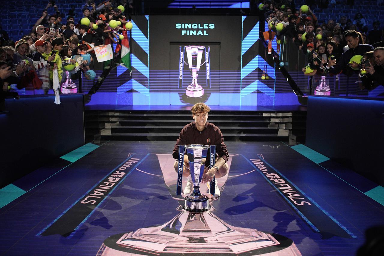 
	Jannik Sinner dopo la vittoria alle Atp Finals

