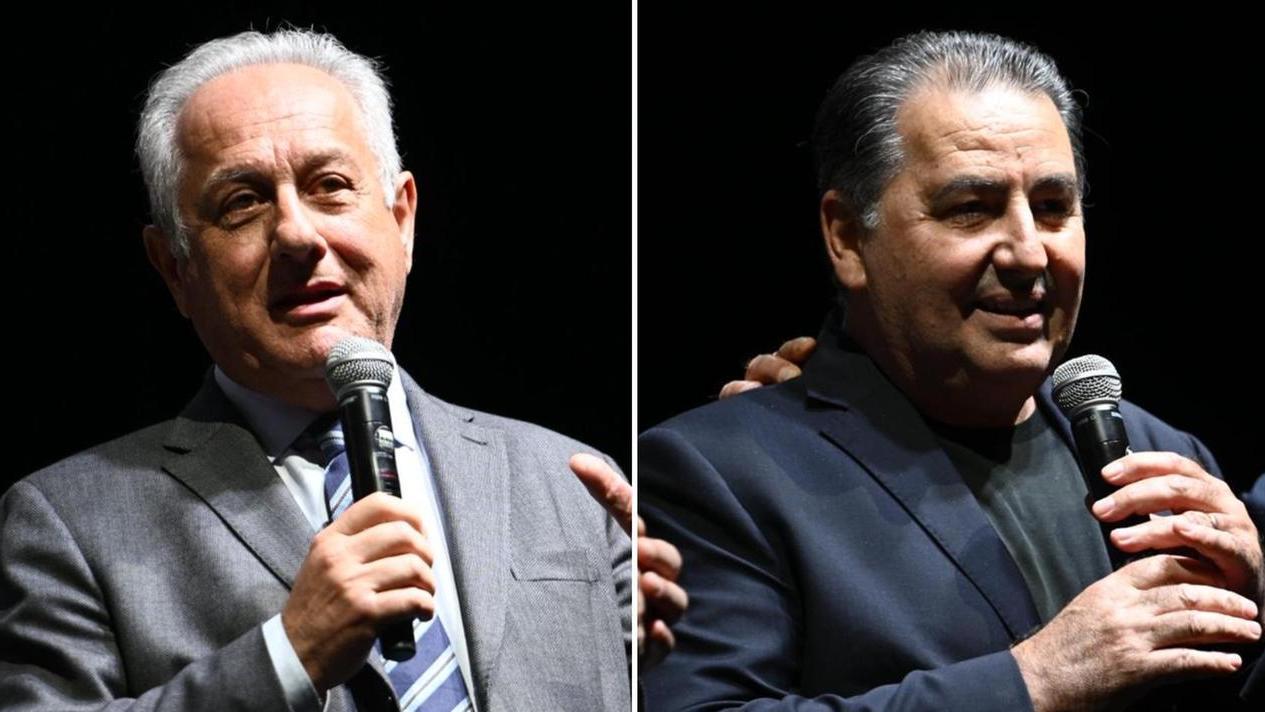 Julio Velasco e Fefè De Giorgi