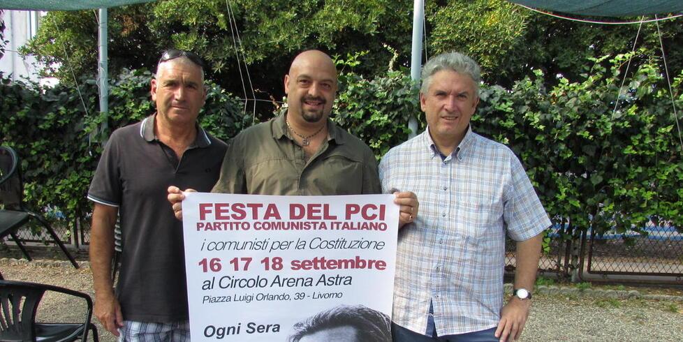 Mauro Grassi (a sinistra) con Lorenzo Cosimi e Stefano Friani