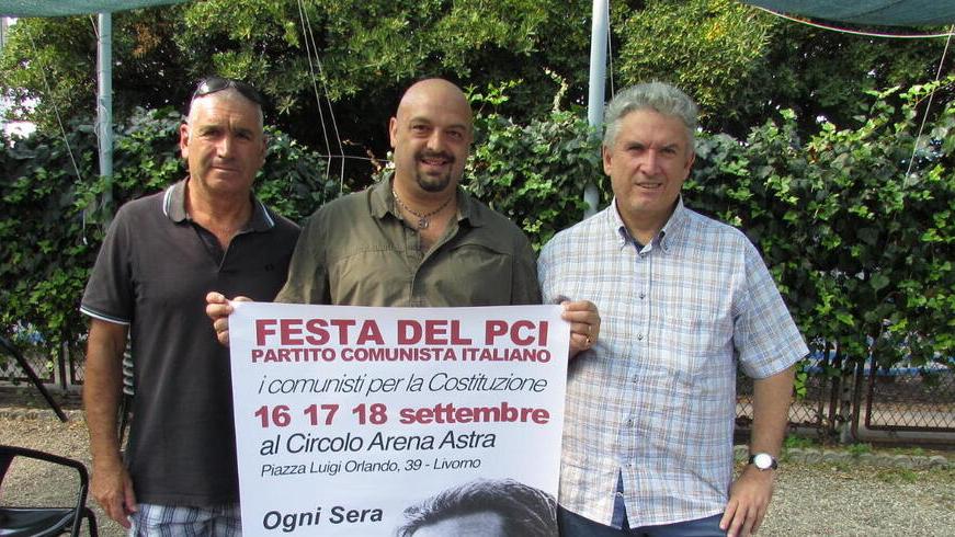 Mauro Grassi (a sinistra) con Lorenzo Cosimi e Stefano Friani
