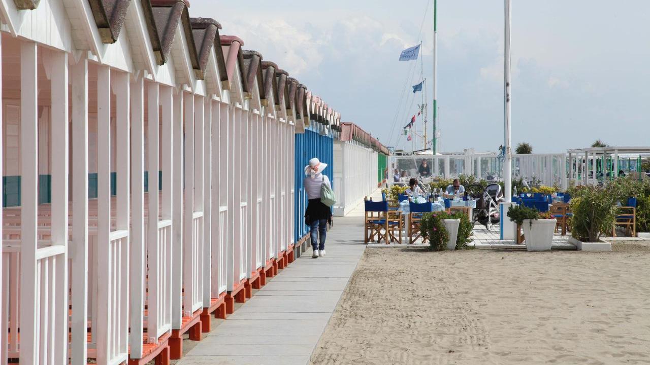 Cabine dei bagni (foto d'archivio)