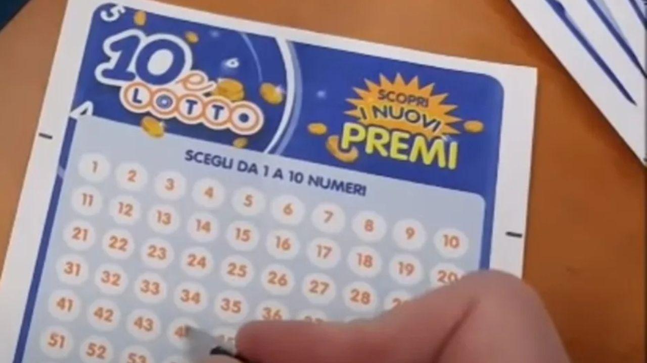 
	La vincita &egrave; arrivata con il 10eLotto

