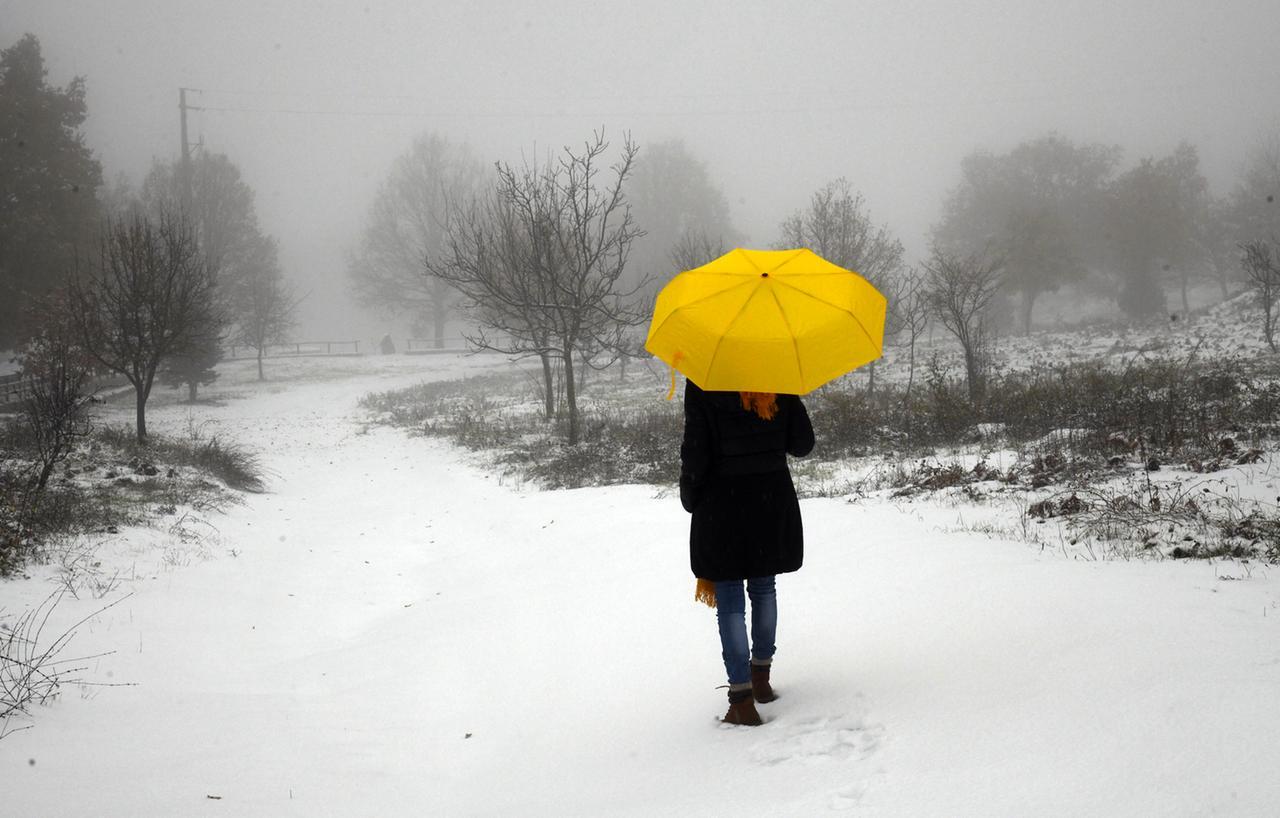 
	Le cime del Gennargentu con la neve (foto d'archivio)

