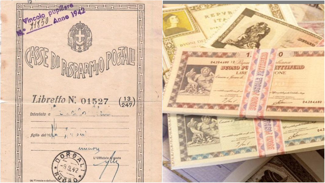 Erede trova un libretto di risparmio del 1942. L’arbitro bancario: «Ha diritto al rimborso». No di Poste