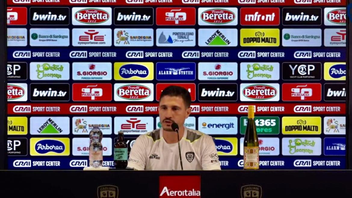 Il tecnico del Cagliari: «Con il Genoa vogliamo interrompere la serie negativa»