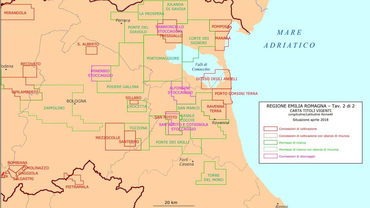 Le trivelle si riaffacciano, nuovi permessi di ricerca in provincia di Ferrara