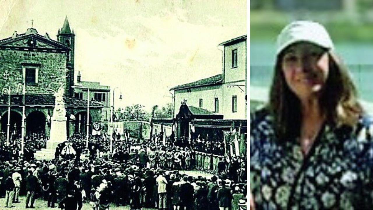 La cartolina che ha richiamato Teresa Ann Calore a Peccioli