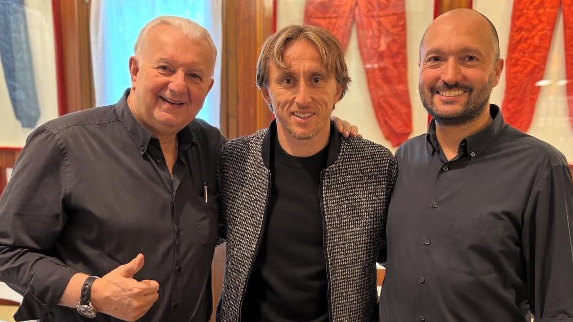Sorpresa al Montana: arriva Luka Modric