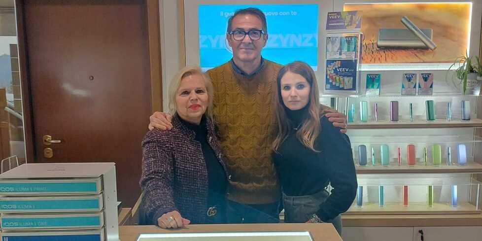 
	I titolari della tabaccheria Ferrari

