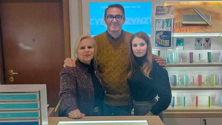 I titolari della tabaccheria Ferrari