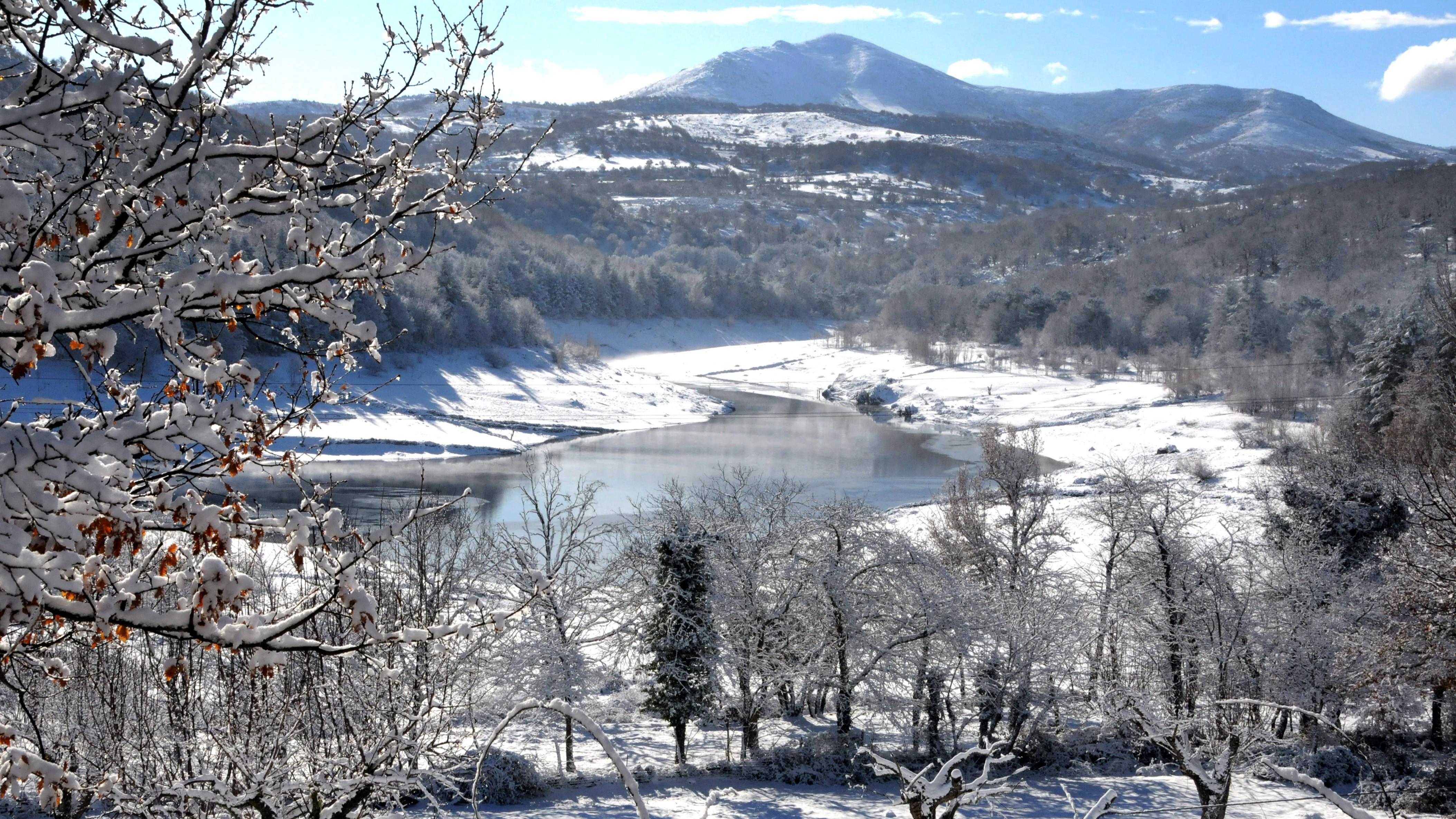 In Sardegna arriva il winter vortex, temperature in calo e neve sopra i 500 metri