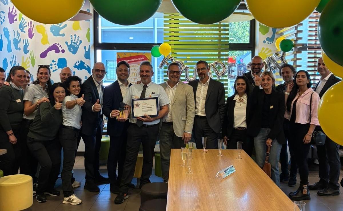 McDonald’s, il miglior store manager del mondo è quello di Reggio Emilia