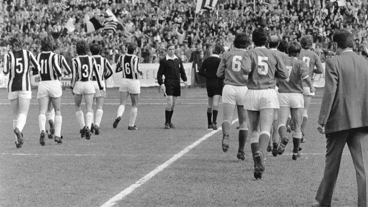 La sfida nel 1973 (foto Agenzia Bf d'archivio)