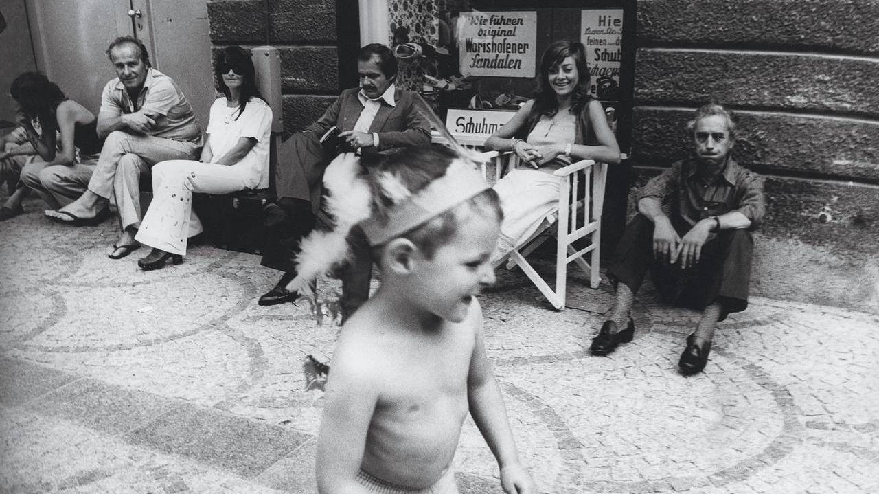 Una foto sul set di "Professione: reporter" (foto di Florian Steiner)