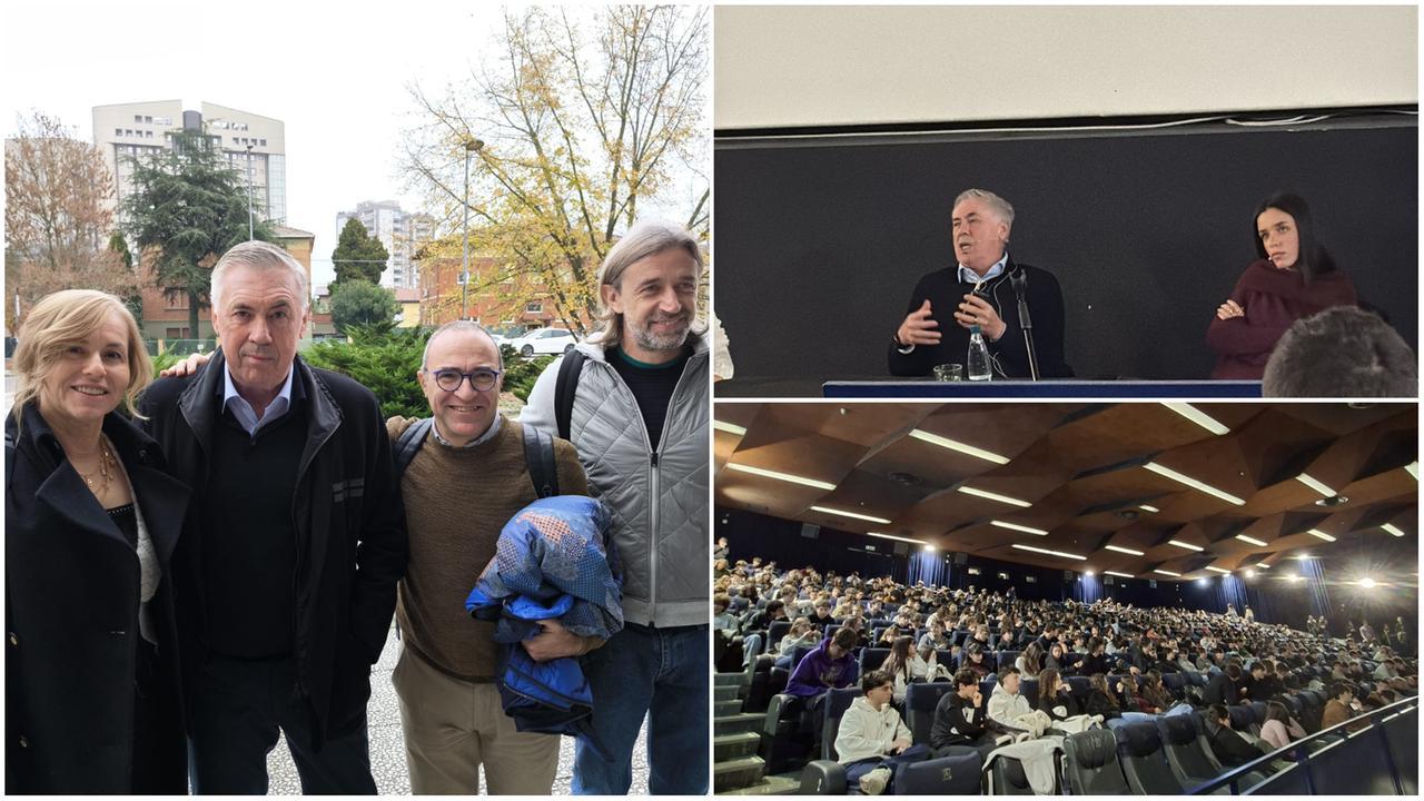 
	L'incontro con Carlo Ancelotti al Raffaello

