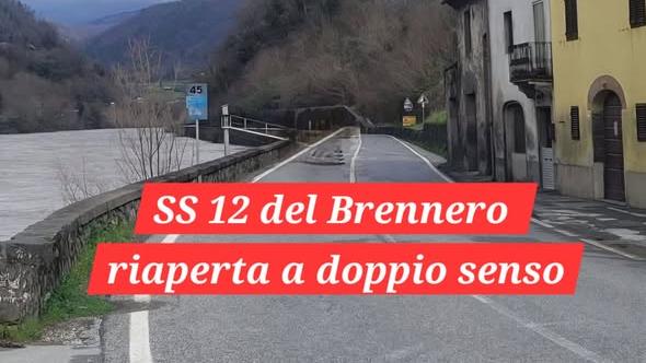 Media Valle, la Statale del Brennero torna a doppio senso