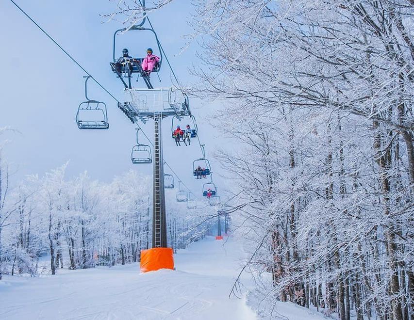 
	Lo skilift della Doganaccia (foto Nucci)

