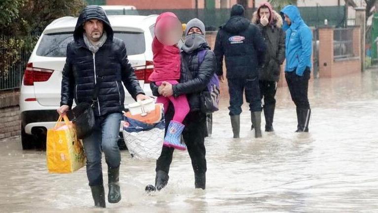 L'alluvione a Nonantola