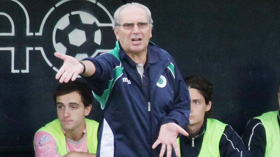 Gianni Balugani sulla panchina del Formigine