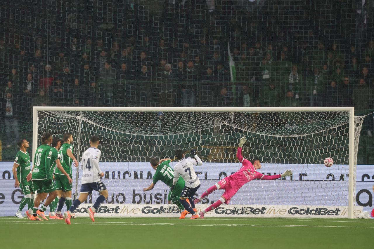 
	Il colpo di testa di Elia per l'1-0 dell'Empoli

