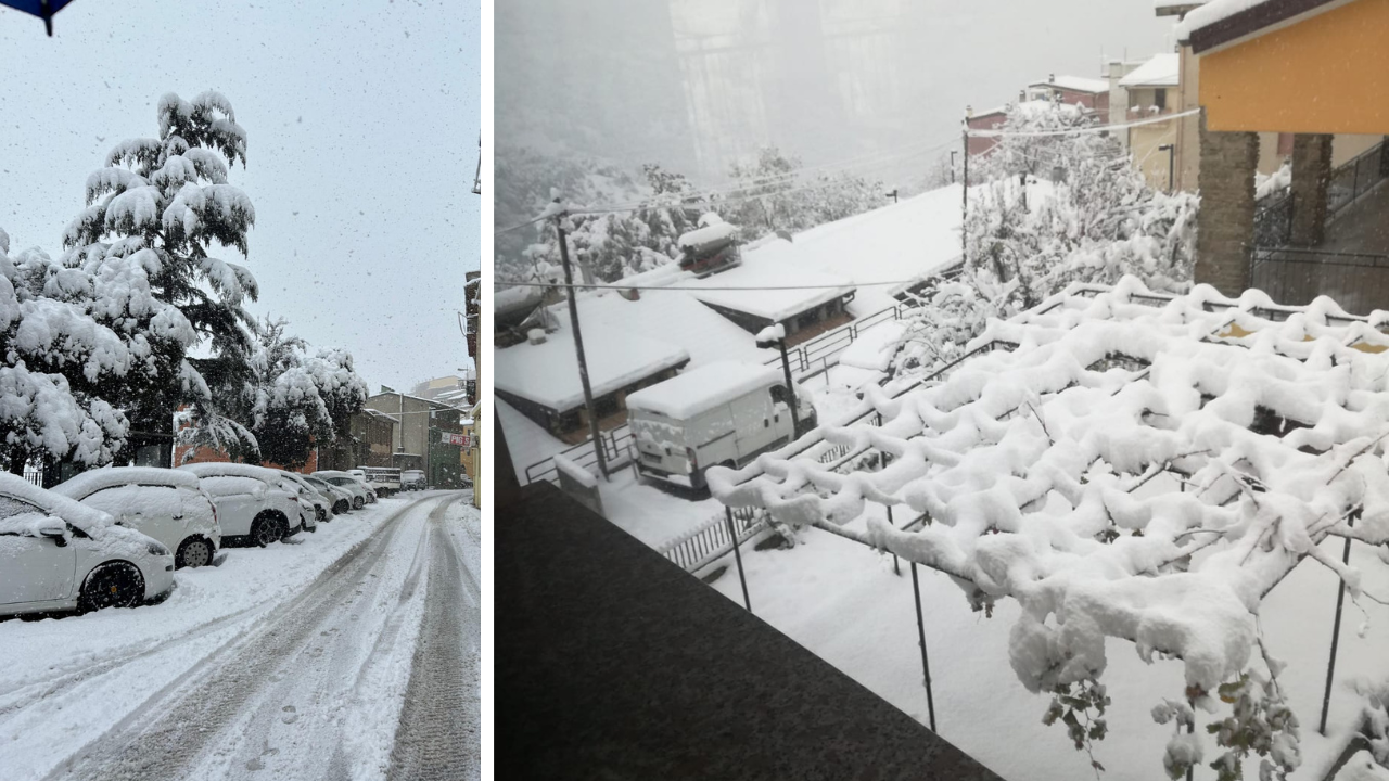 Ancora neve sull’isola: le previsioni per le prossime ore