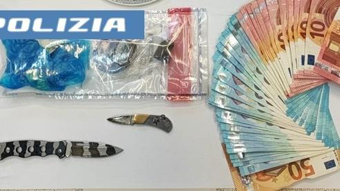 Movida, controlli in centro: un uomo finisce in manette per droga e aggressione