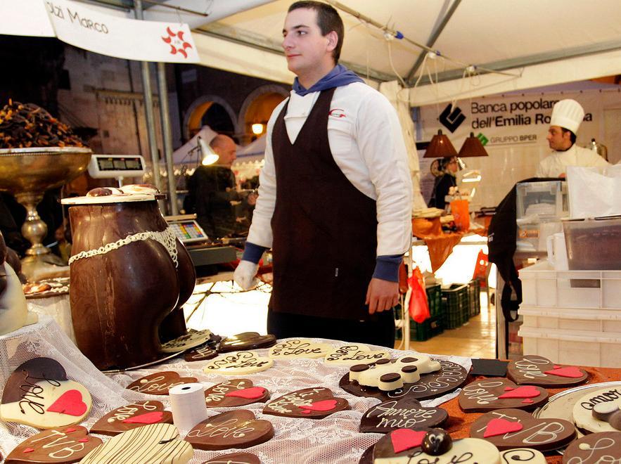 I Giochi di cioccolato addolciscono Sestola 