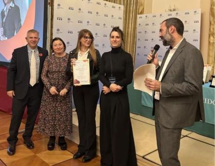 Frida Ruggero: da Livorno al podio degli Oscar della lingua inglese