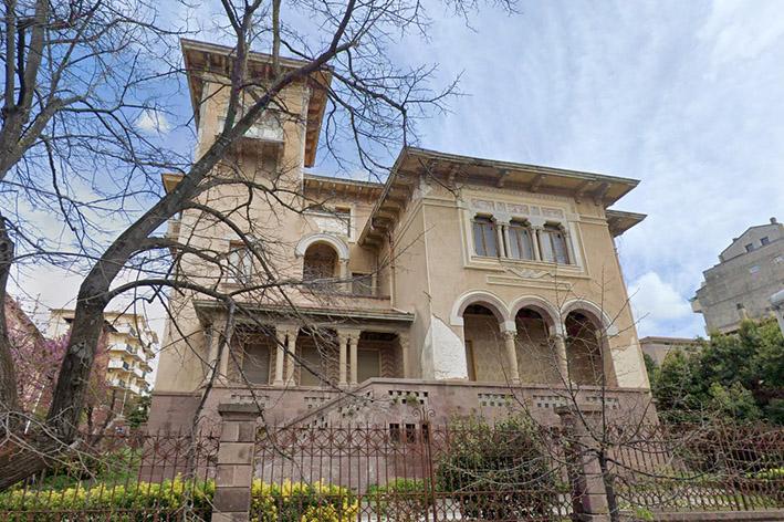 Sassari Villa Pozzo in viale Caprera