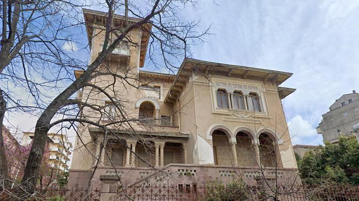 Sassari Villa Pozzo in viale Caprera