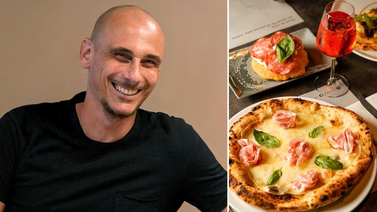 Luca Pipolo, titolare della pizzeria Vesuvio