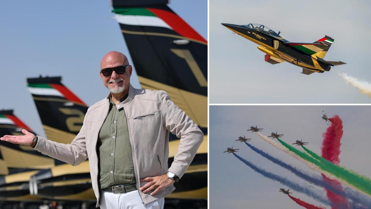 Mirco Pecorari al Dubai Airshow 2025