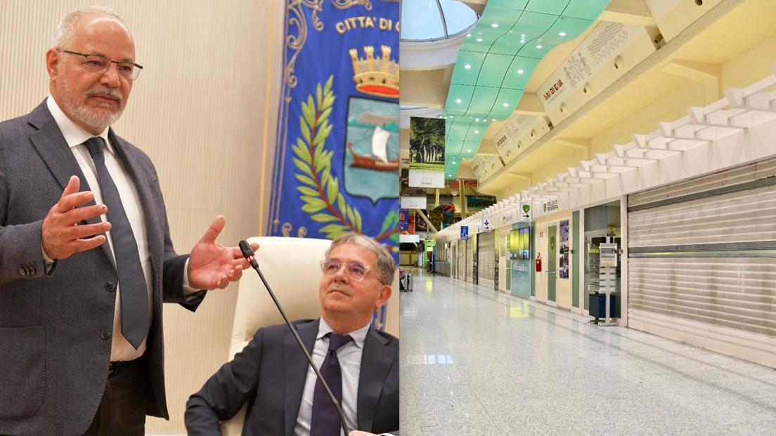 Silvio Pippobello, Settimo Nizzi e i negozi chiusi in aeroporto