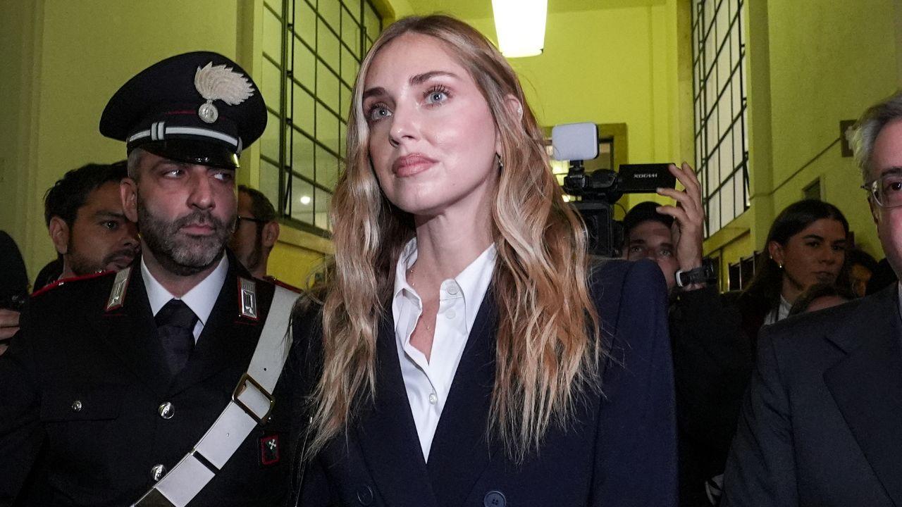 Chiara Ferragni in tribunale