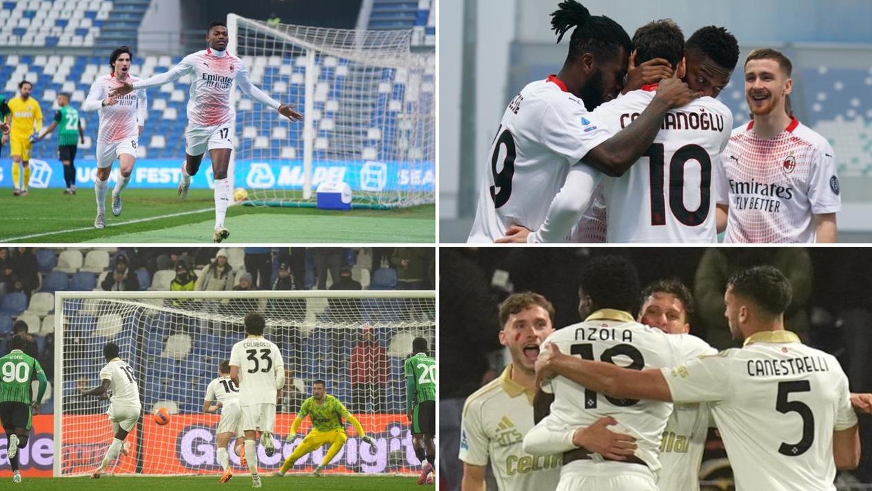 Il gol di Leao nel 2020 e il rigore di Nzola 5 anni dopo