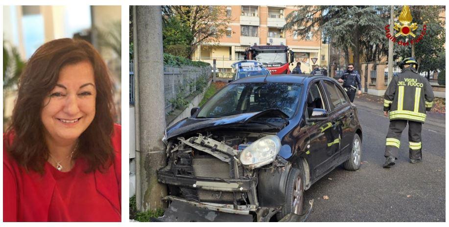 Sbanda con l’auto e finisce contro un palo: muore a 63 anni