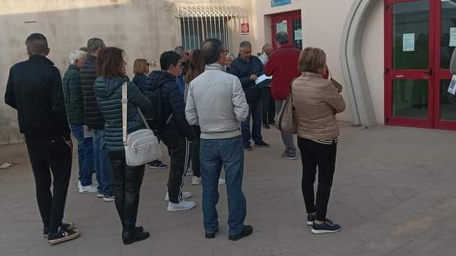 Il poliambulatorio in una immagine d'archivio