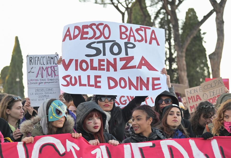 
	Una manifestazione&nbsp;contro la violenza sulle donne

