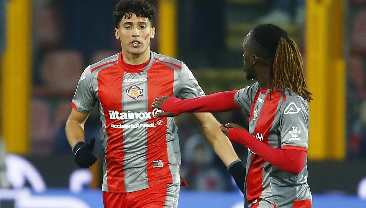 Il ferrarese Folino al primo gol in serie A: «Peccato non essermelo goduto»