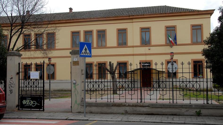 Le scuole elementari di via Solferino a Oristano