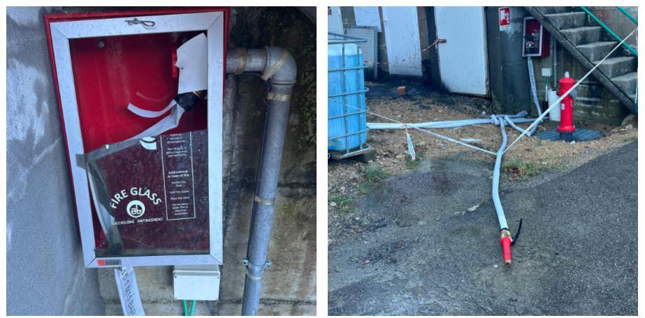 Vandalizzato il Palaghiaccio di Cerreto Laghi a pochi giorni dalla riapertura. Il sindaco: «Accanimento contro il Comune»