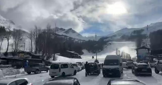 
	In funzione gli impianti di innevamento all'Abetone (foto Facebook)

