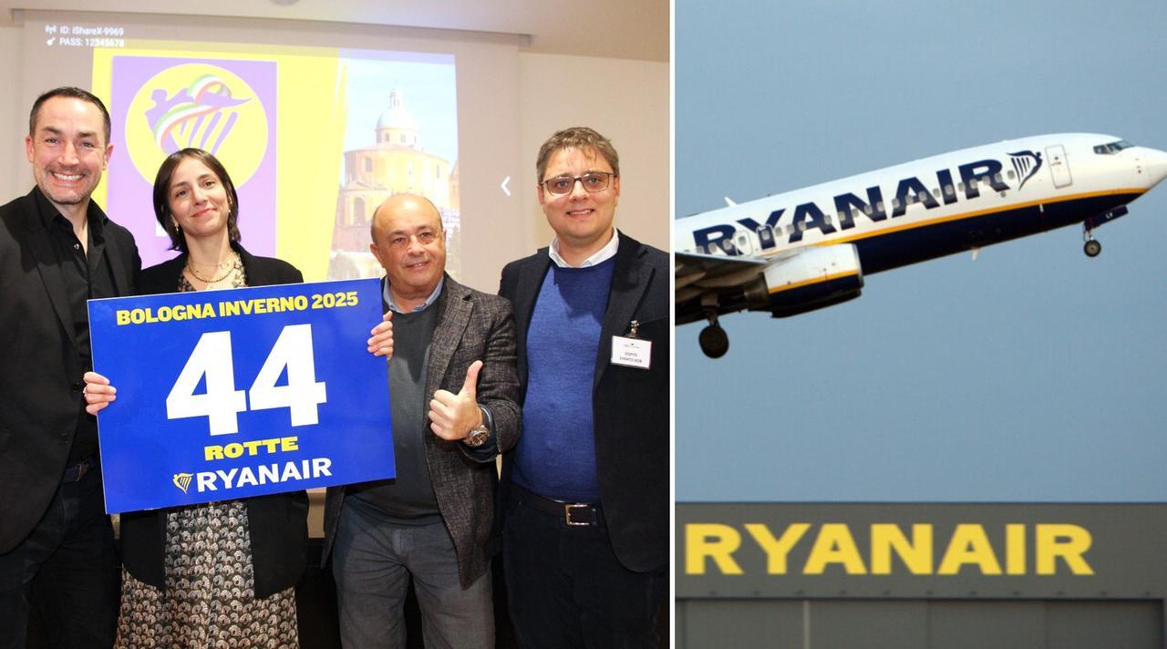 Ryanair, 44 rotte per l’inverno dall'aeroporto di Bologna e un’offerta speciale a 34,99 euro
