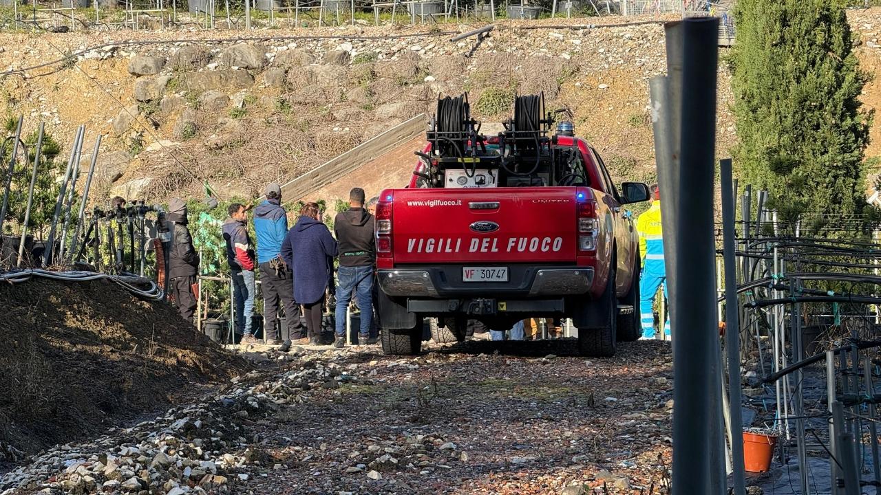 Il luogo dell'incidente (Foto Nucci)